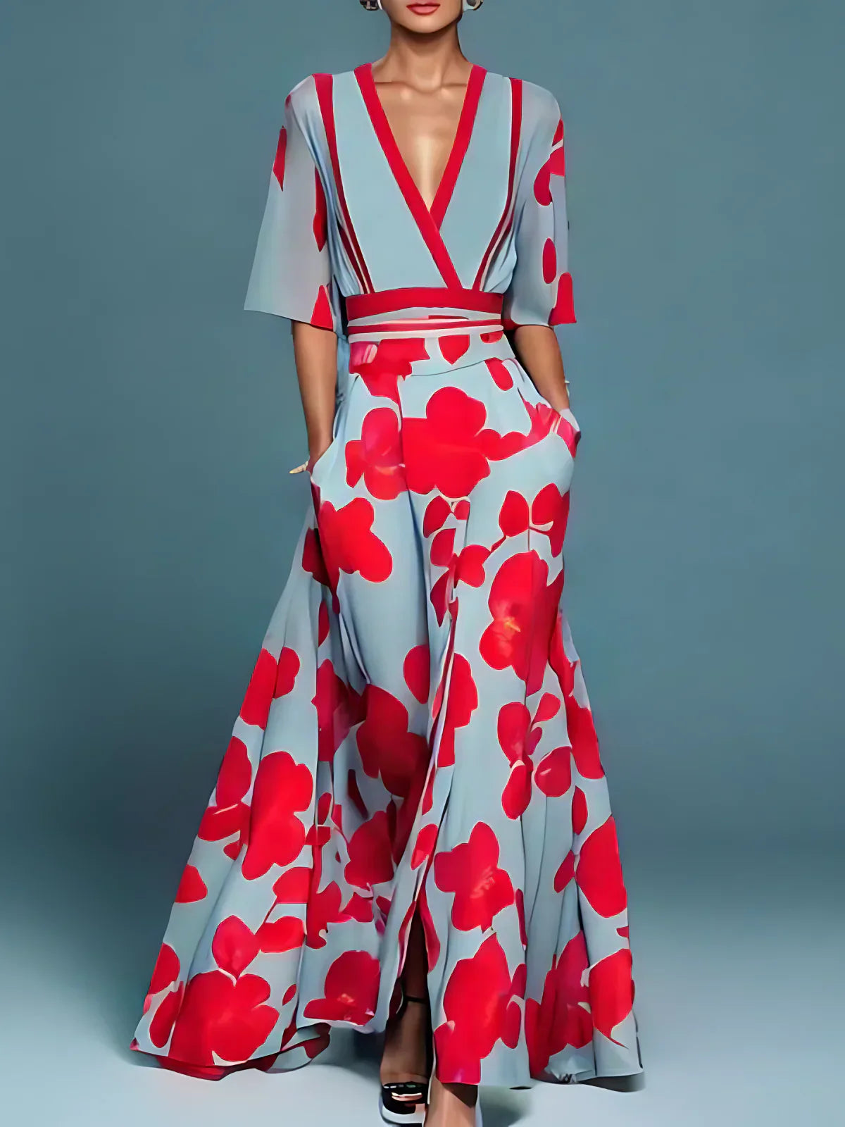 LIVIA| Elegante Bloemen Jurk